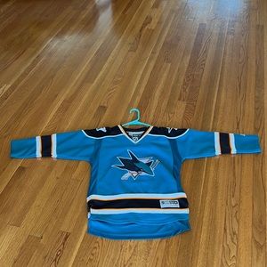San Jose sharks jersey, youth L/XL, official NHL jersey